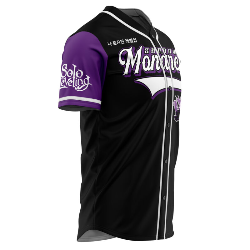 Shadow Monarchs God Solo Leveling Baseball Jersey - Image 2