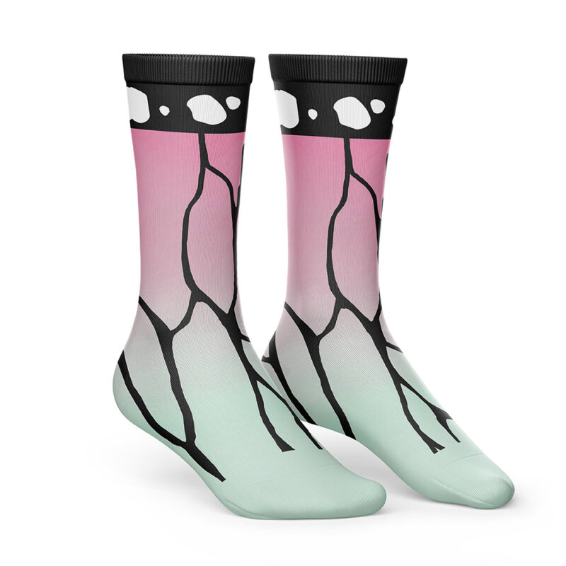 Shinobu Kocho Demon Slayer Premium Socks - Image 2