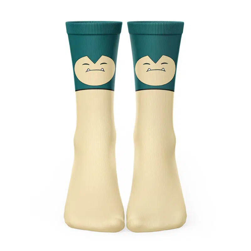 Snorlax Pokemon Socks