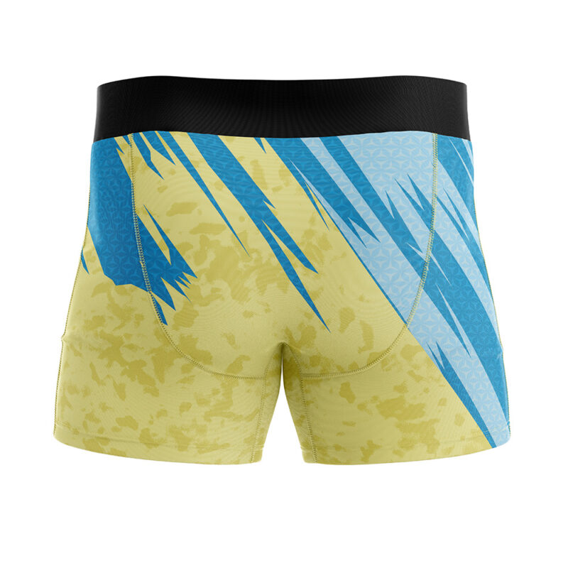 Squirtle Attack Black Pokemon Boxer Briefs Mens Underwear - Image 3