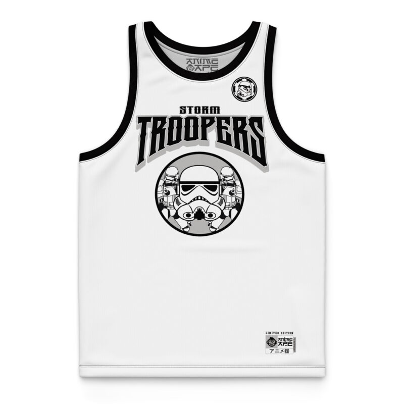 Stormtroopers Star Wars Basketball Jersey - Image 3
