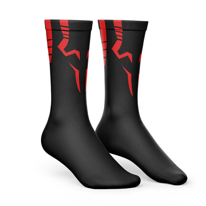 Sukuna Jujutsu Kaisen Socks - Image 2
