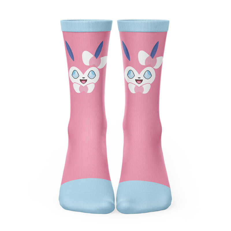 Sylveon Pokemon Socks