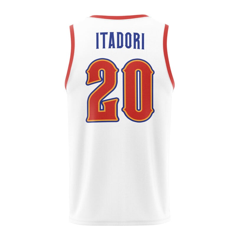 Tokyo Jujutsu High Itadori Jujutsu Kaisen Basketball Jersey - Image 2