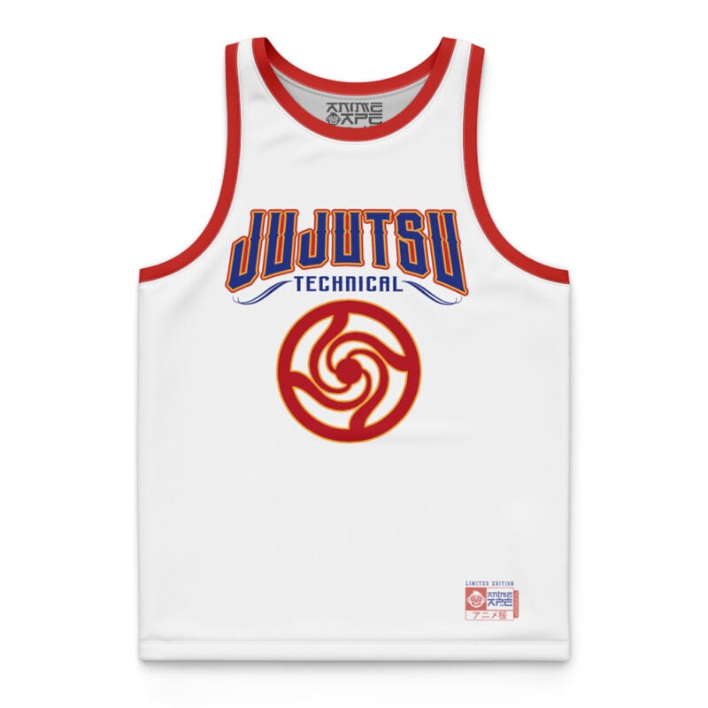 Tokyo Jujutsu High Itadori Jujutsu Kaisen Basketball Jersey - Image 3
