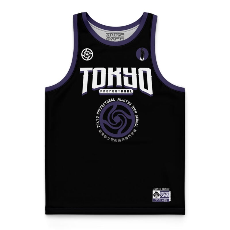 Tokyo Prefectural Gojo Jujutsu Kaisen Basketball Jersey - Image 3