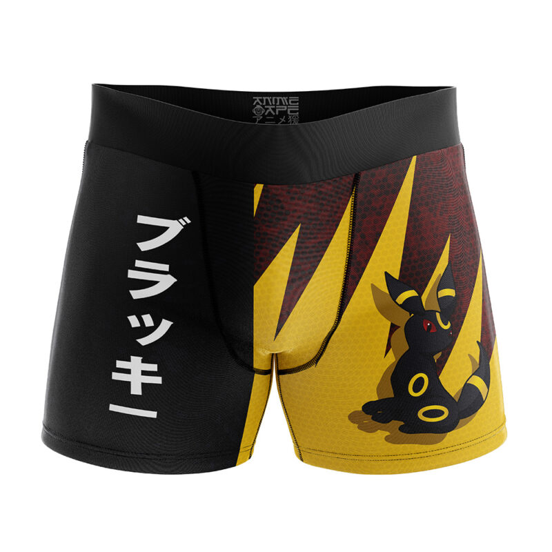 Umbreon Classic Pokemon Boxer Briefs Mens Underwear