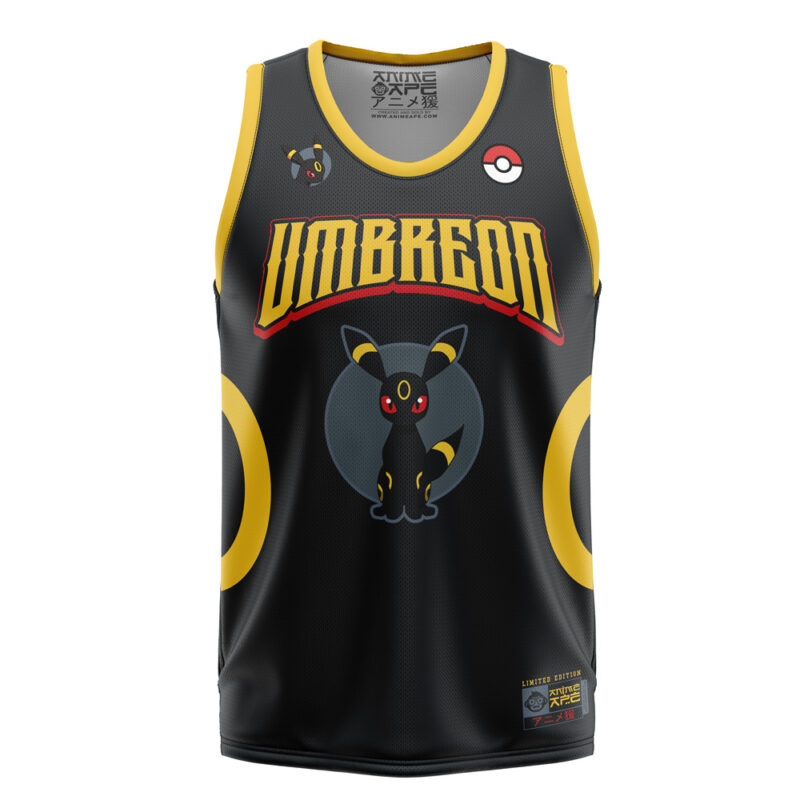 Umbreon Eeveelution Pokemon Basketball Jersey