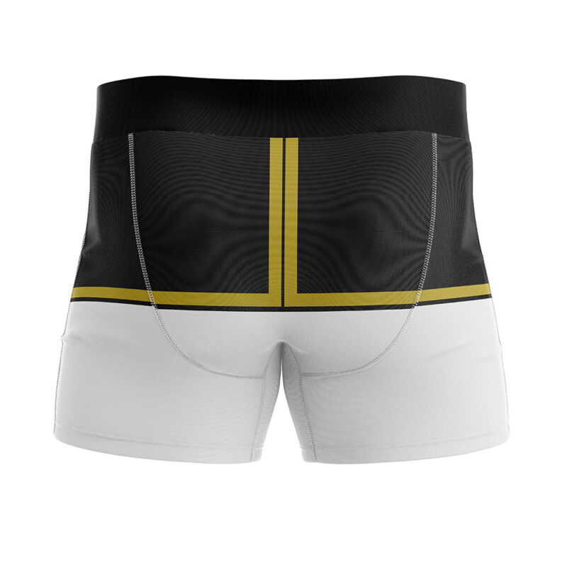 White Ranger Mighty Morphin Power Rangers Boxer Briefs Men's Underwear - Image 3