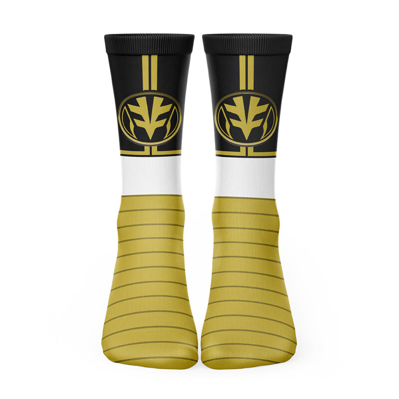 White Ranger Mighty Morphin Power Rangers Socks