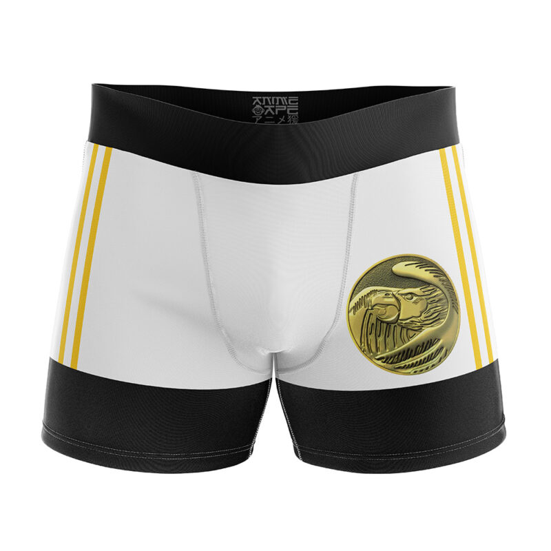 White Ranger Ninjetti Power Rangers Boxer Briefs Men's Underwear