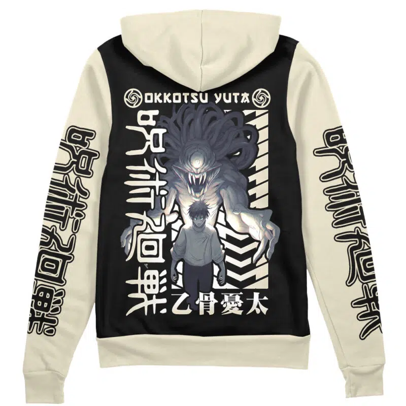 Yuta Okkotsu Jujutsu Kaisen Streetwear Zip Hoodie Jacket