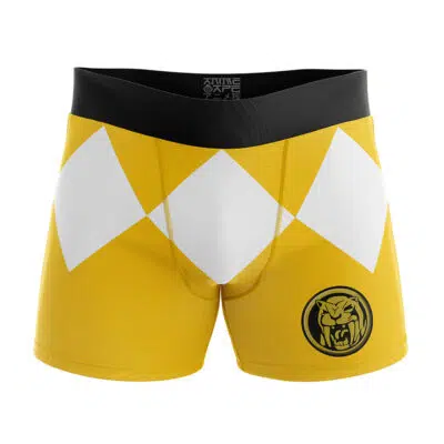 Yellow Ranger Mighty Morphin Power Rangers Boxer Briefs Men's Underwear