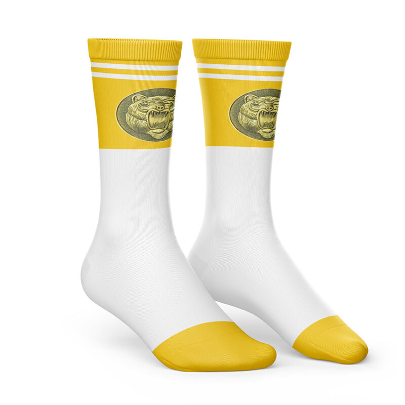 Yellow Ranger Ninjetti  Rangers Socks - Image 2