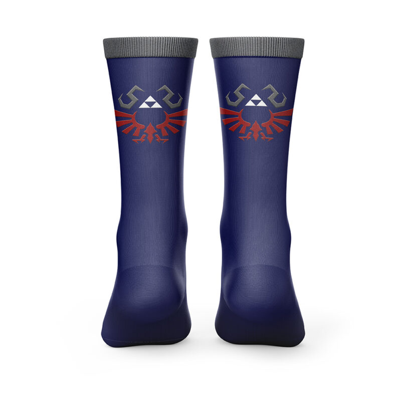 Zelda Shield Style Zelda Socks - Image 3