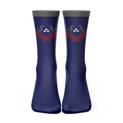 Zelda Shield Style Legend of Zelda Socks