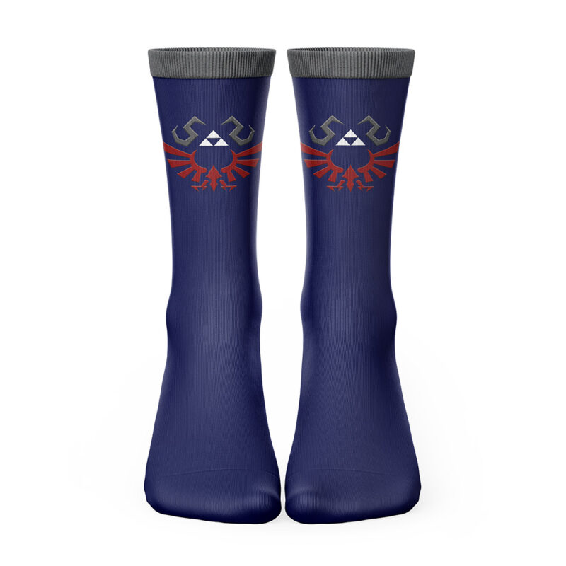 Zelda Shield Style Legend of Zelda Socks