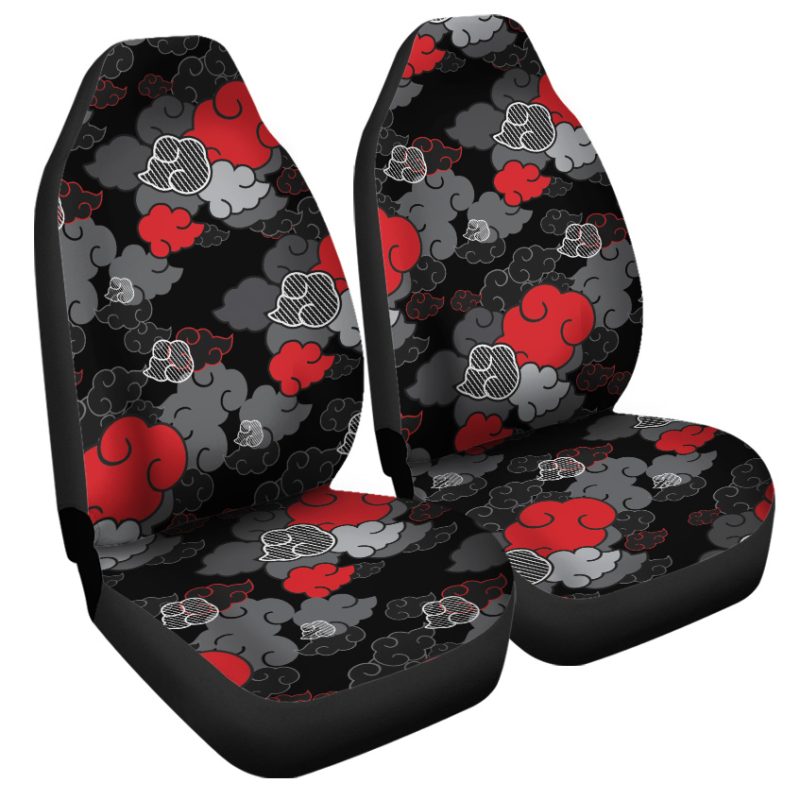 Akatsuki Black Aloha Naruto Car Seat Covers
