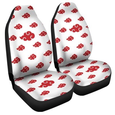 Akatsuki White Naruto Car Seat Covers