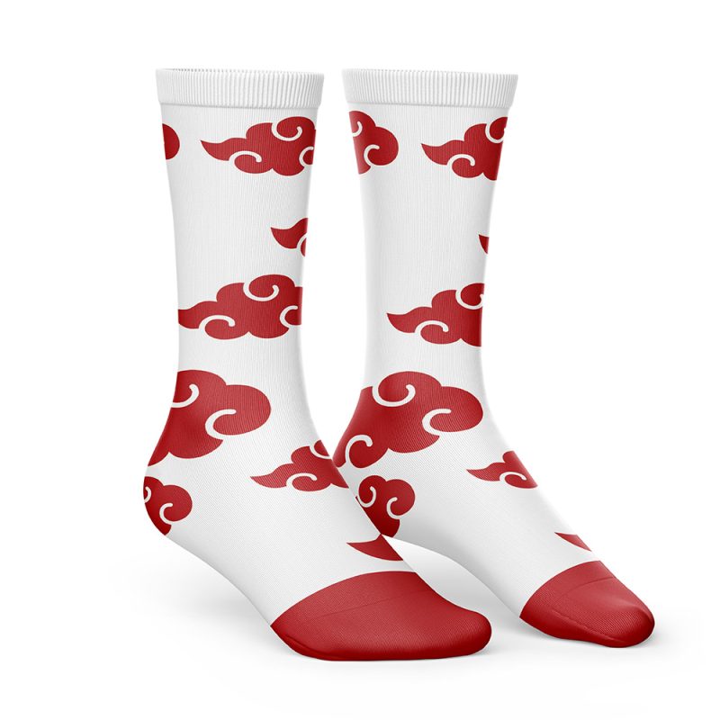Akatsuki White  Socks - Image 2