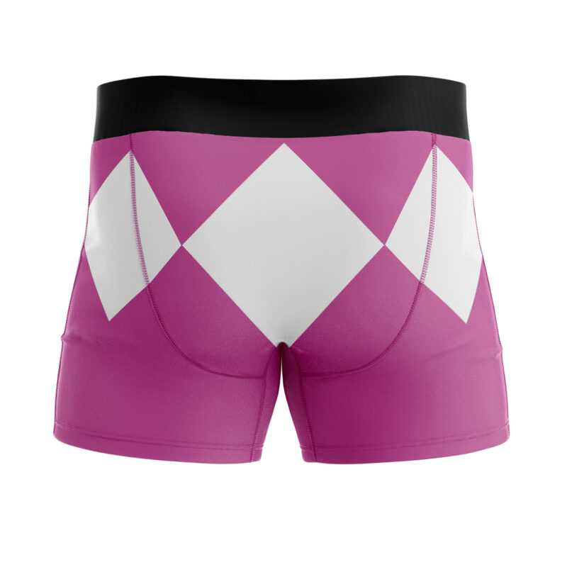 Pink Ranger Mighty Morphin Power Rangers Boxer Briefs Men's Underwear - Image 2