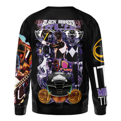 Black Ranger Mighty Morphin Power Rangers Streetwear Sweatshirt