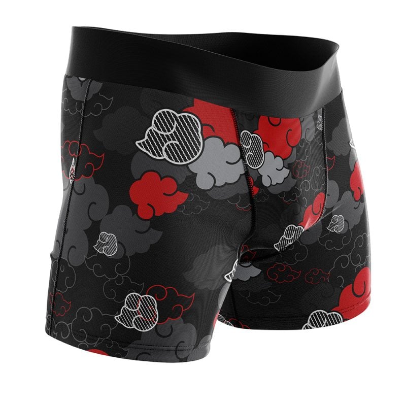 Akatsuki Black Aloha Pattern  Boxer Briefs Men's Underwear - Image 2