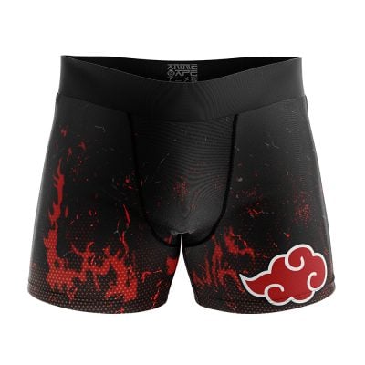 Red Cloud Pride Naruto Boxer Briefs Men's Underwear