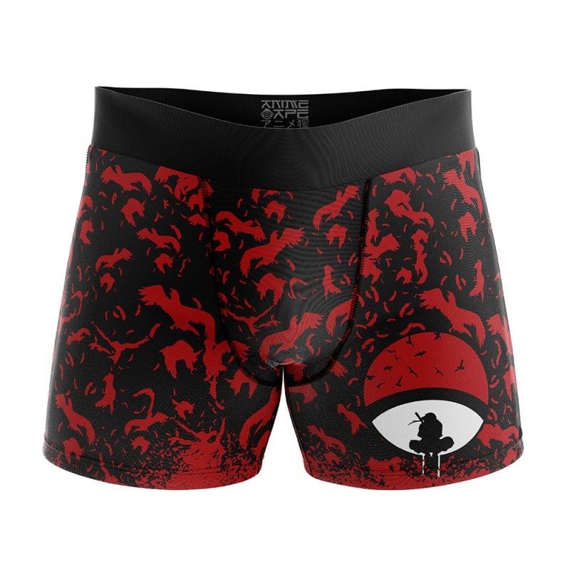 Uchiha Symbol Itachi Naruto Boxer Briefs Men's Underwear
