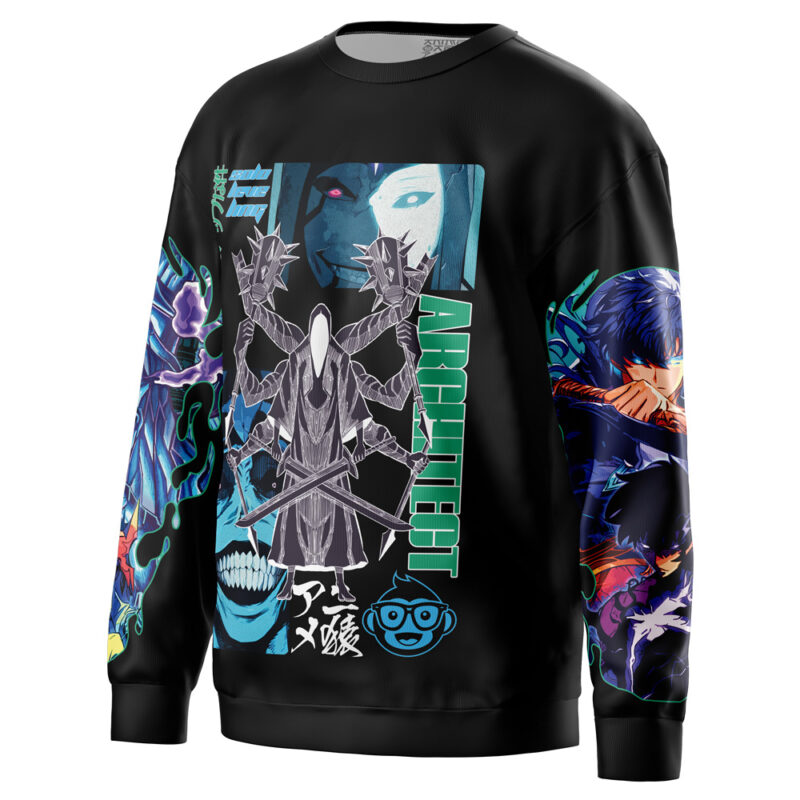 Statue of God Solo Leveling Streetwear Sweatshirt - Image 3