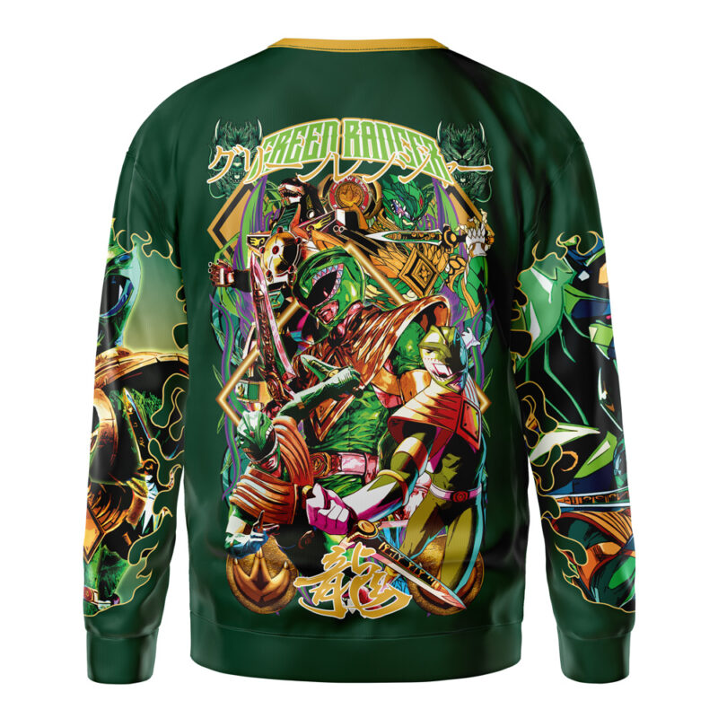 Green Ranger Mighty Morphin Power Rangers Streetwear Sweatshirt