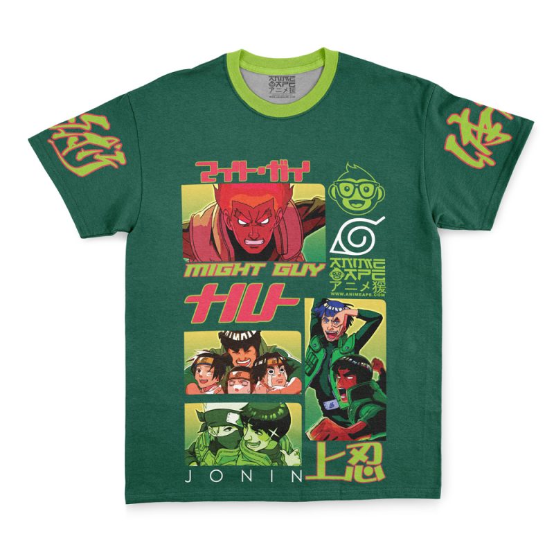 Might Guy Shippuden Streetwear T-Shirt - Image 3