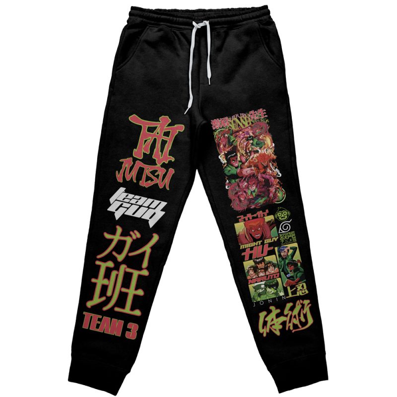 Might Guy V2 Naruto Streetwear Sweatpants