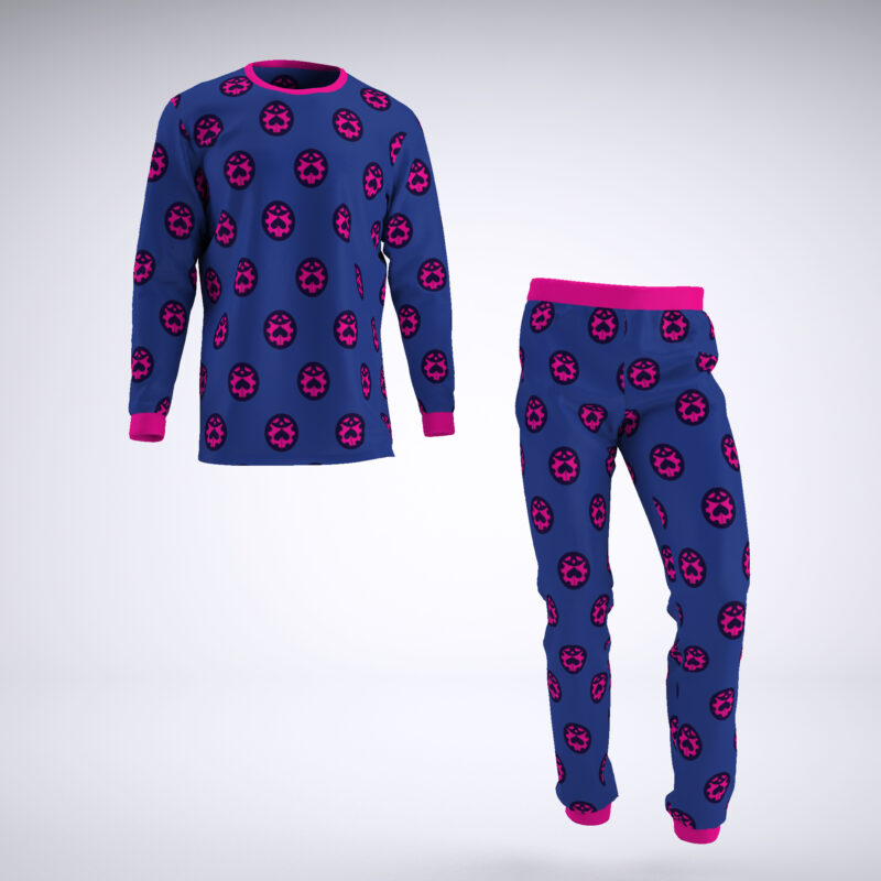 Giorno Manga Pattern Jojo's Bizarre Adventure Pajamas
