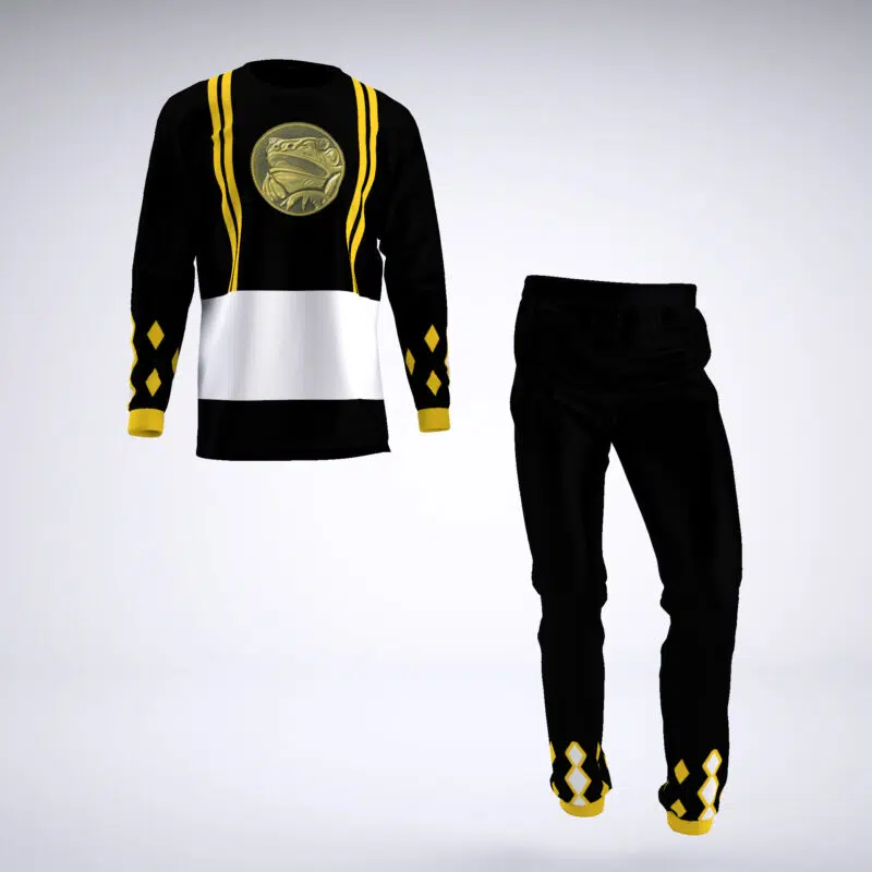 Black Ranger Ninjetti Mighty Morphin Power Rangers Pajamas