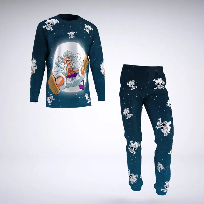 Gear 5 Luffy One Piece Pajamas