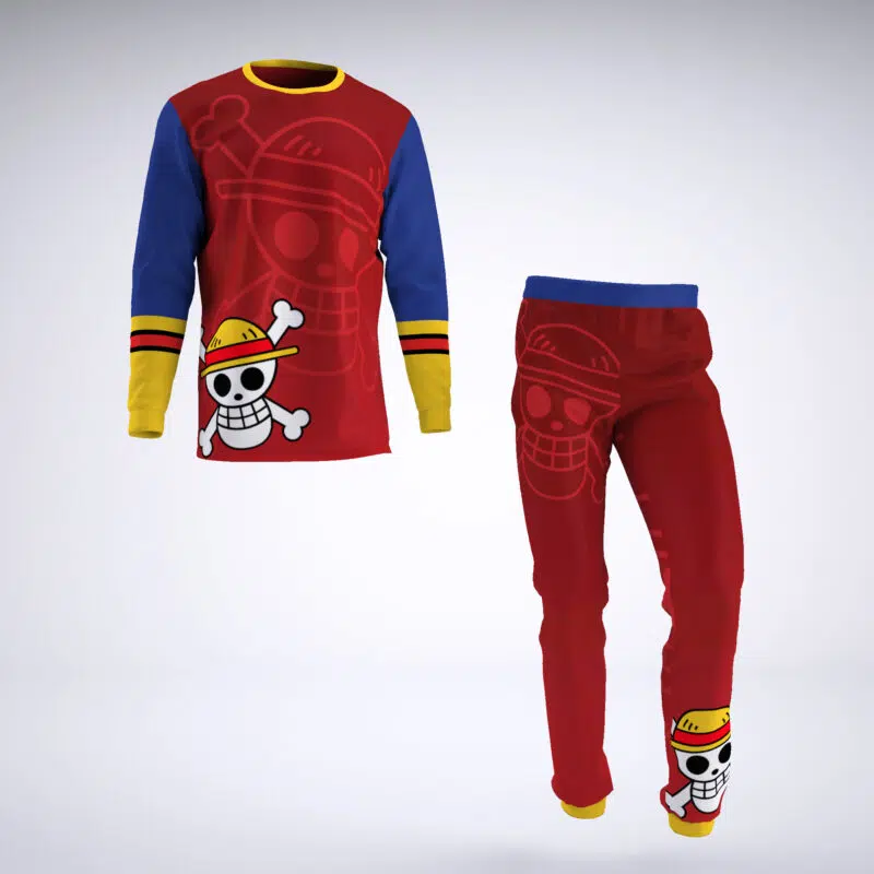 Luffy Straw Hats One Piece Pajamas