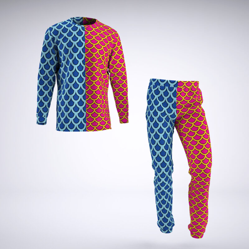 Kaido Pattern One Piece Pajamas