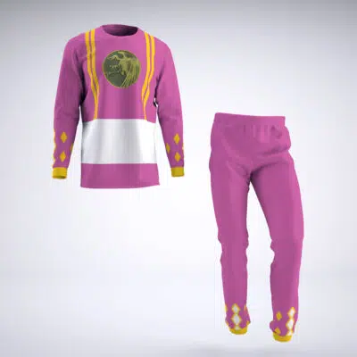 Pink Ranger Ninjetti Mighty Morphin Power Rangers Pajamas