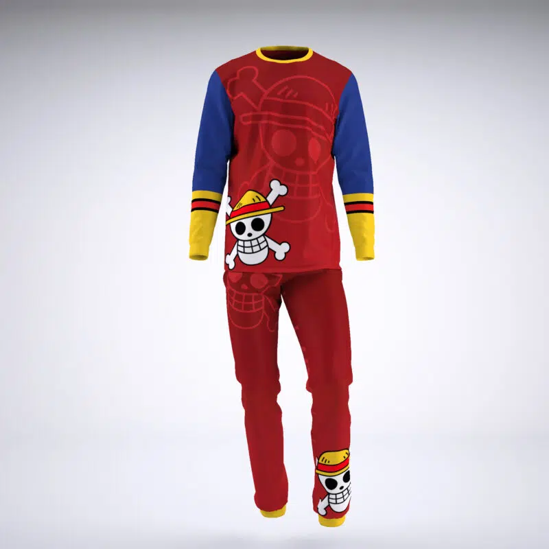 Luffy Straw Hats One Piece Pajamas - Image 4