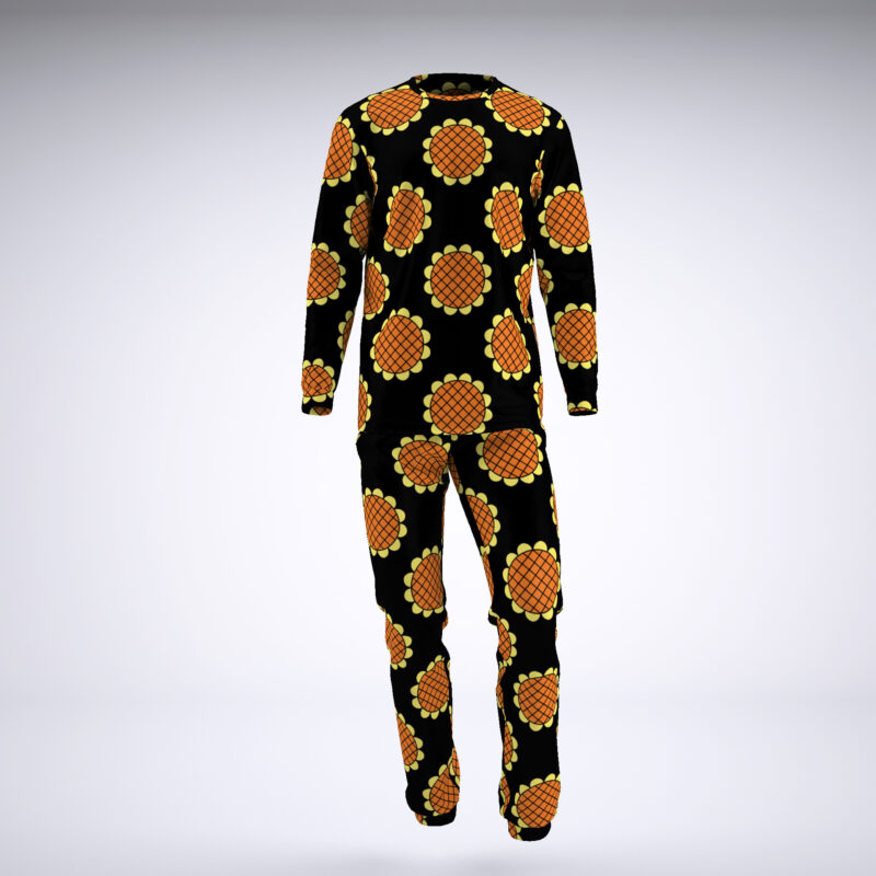 Monkey D. Luffy Black Dressrosa One Piece Pajamas - Image 3