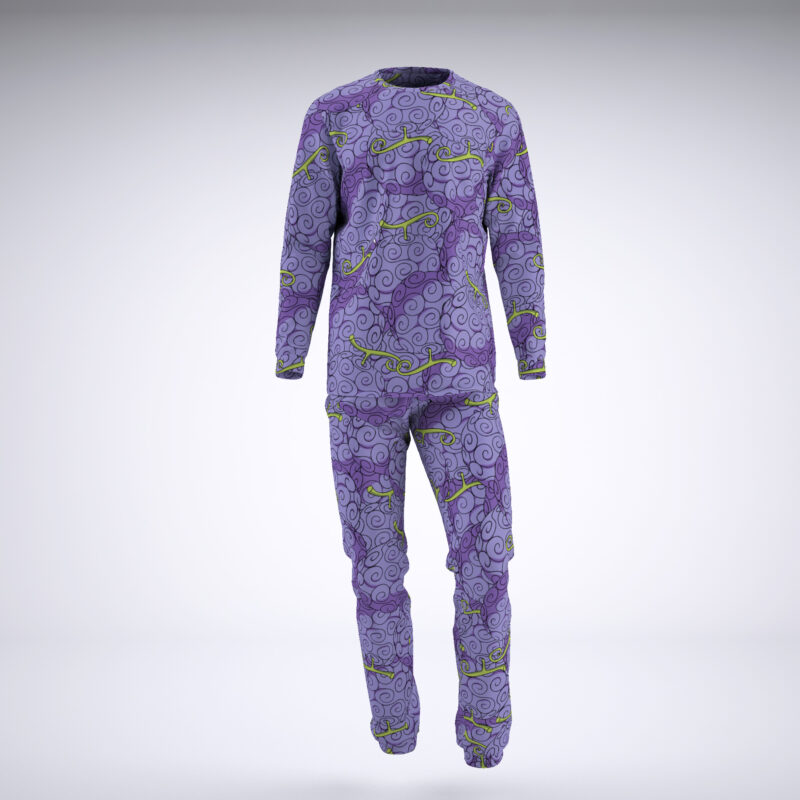 Gomu Gomu No Mi One Piece Pajamas - Image 4