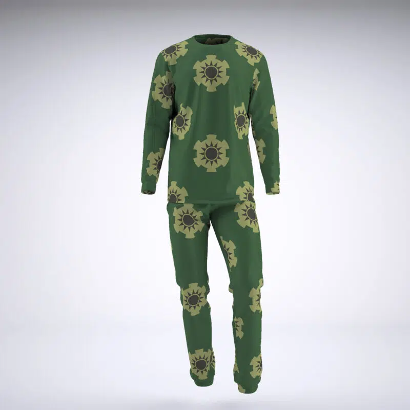 Zoro Wano Pattern One Piece Pajamas - Image 2