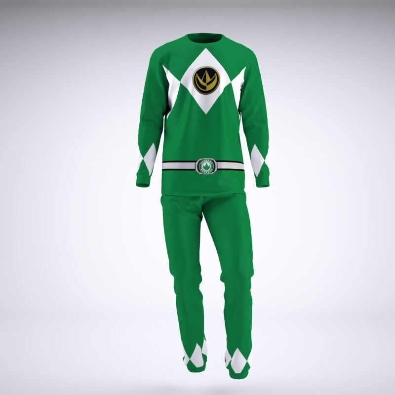 Green Ranger Mighty Morphin Power Rangers Pajamas - Image 4