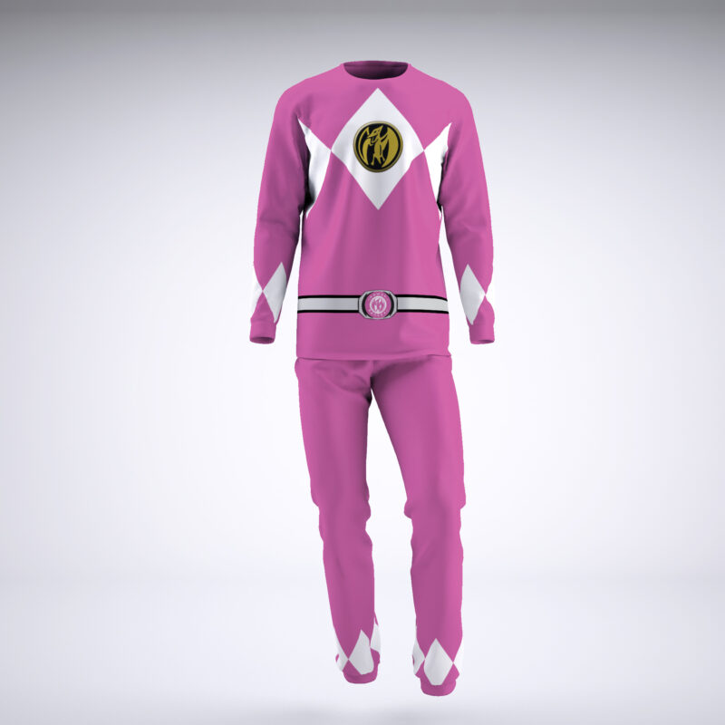 Pink Ranger Mighty Morphin Power Rangers Pajamas - Image 4
