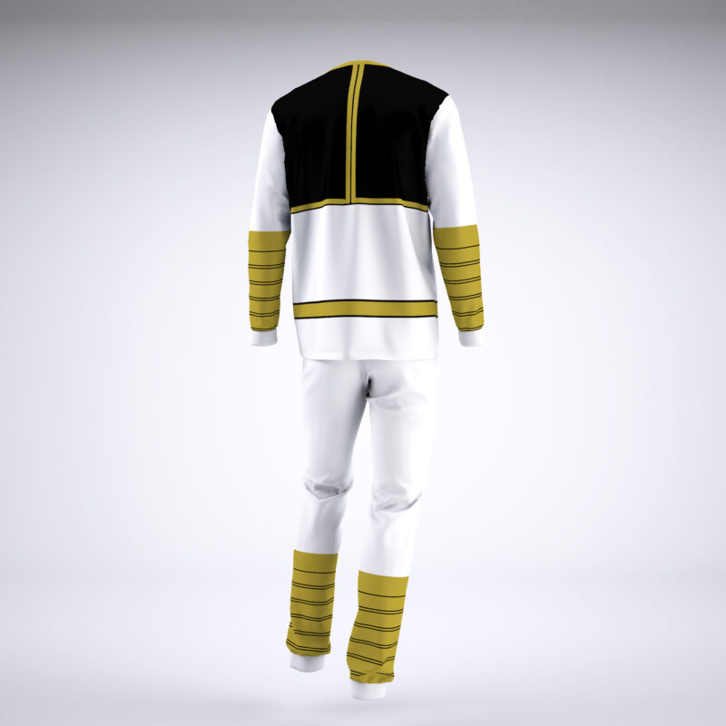 White Ranger Mighty Morphin Power Rangers Pajamas - Image 3