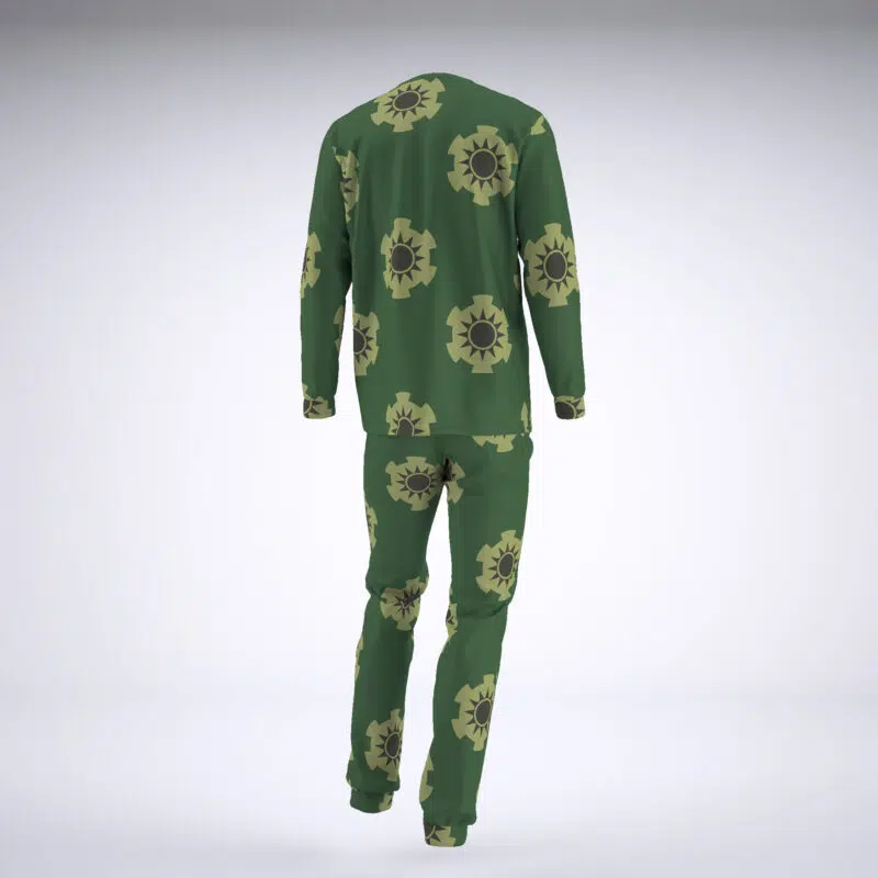 Zoro Wano Pattern One Piece Pajamas - Image 3