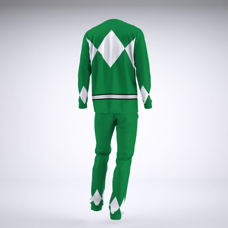 Green Ranger Mighty Morphin Power Rangers Pajamas - Image 3