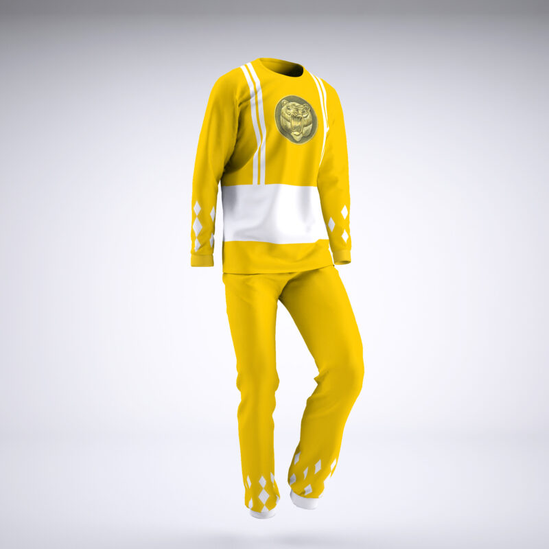 Yellow Ranger Ninjetti  Rangers Pajamas - Image 4