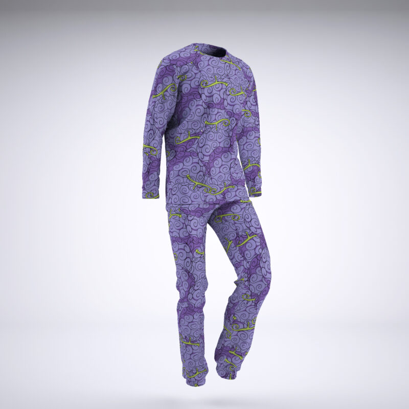 Gomu Gomu No Mi One Piece Pajamas - Image 2
